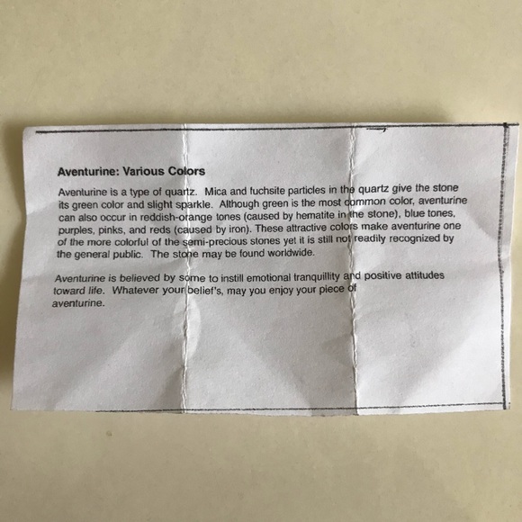 Rocks and Gems Blue Aventurine 925 Silver Necklace - Picture 9 of 11